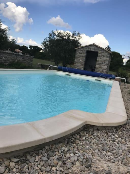 Cocon Aux Portes Des Cevennes Avec Piscine Moulès-et-Baucels Exterior foto
